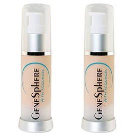 Biologic Solutions Genesphere With Acquacell Anti-Aging Away Lines and Wrinkles Absorb Moisture Skin Care (Set Of 2)