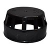 Solvent Soil Pipe Cage Vent Cover - Black - Pack