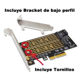 Adaptador Ssd M.2 Ngff Y Ssd M.2 Nvme A Ssd Pcie X4