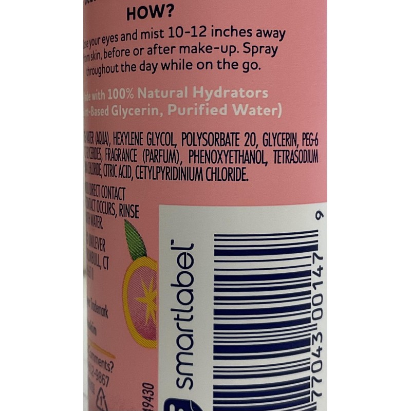 St. Ives Grapefruit Scent Facial Mist 4.23 fl oz, pack