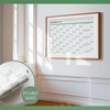 2025-2026 Fiscal Wall Planner, A2 60cm X 42cm | DOUBLE
