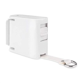 Yalufa Indoor Clothes Drying Wire, Telescopic Indoor Clothes Drying Wire, 16.6 ft (4.2 m), Rope Extendable, Indoor Clothes Drying, Laundry Drying, No Drilling Required, Indoor, Outdoor, Room Drying