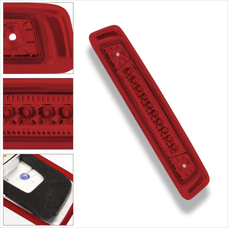 Compatible with Jeep Commander 06-10 Full LED Third 3RD Tail