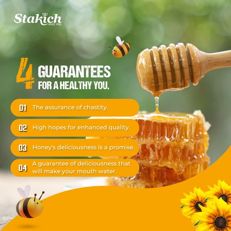 Stakich Clover Honey stix (500 Count)