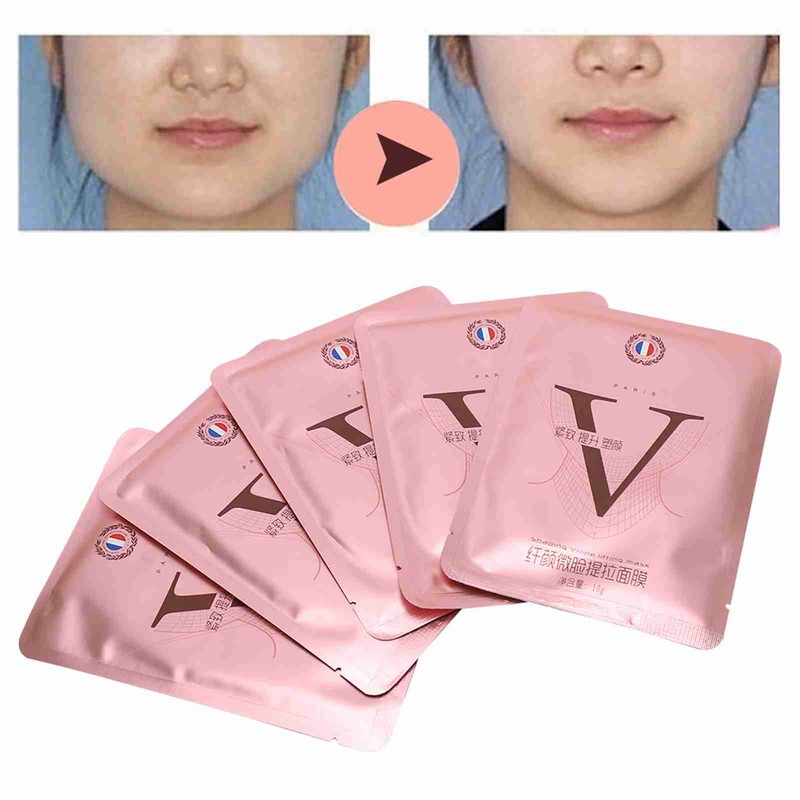 V Shaped Tightening Lifting Face Mask Chin Slimming Nourishing Firming
