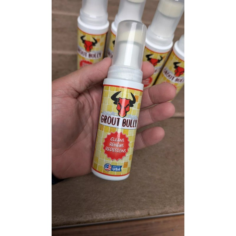 Grout Bully Lot of (5) New Grout Bully Solution Bully
