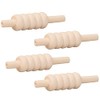 AAProTools Cricket Bails - Set of 4 Light Weight Wooden