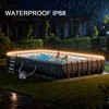 Gonoce Above Ground Pool Lights, 33Ft LED Strip Light up