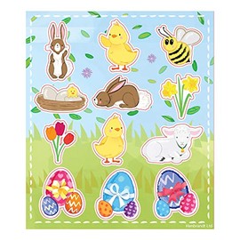 12 Packs of Easter Fun Stickers