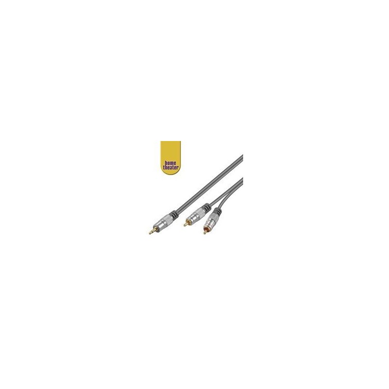 Home Theater HT 90-150 Cinchkabel (3,5mm Stereo-Stecker auf 2x Cinch-Stecker)