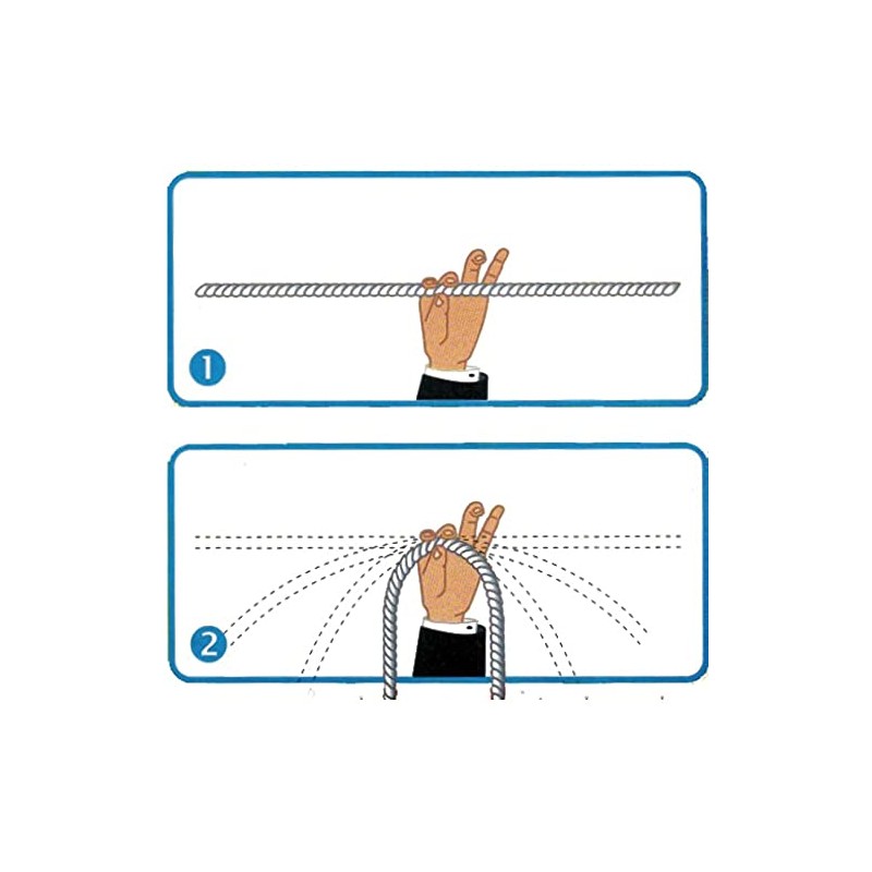 Robust cord - magic game with video explanations, much easier