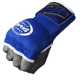 Farabi Boxing Inner Gloves Hand Wraps Gel Easy Wraps Protector Gloves Adult Pair (Blue-2, L/XL)