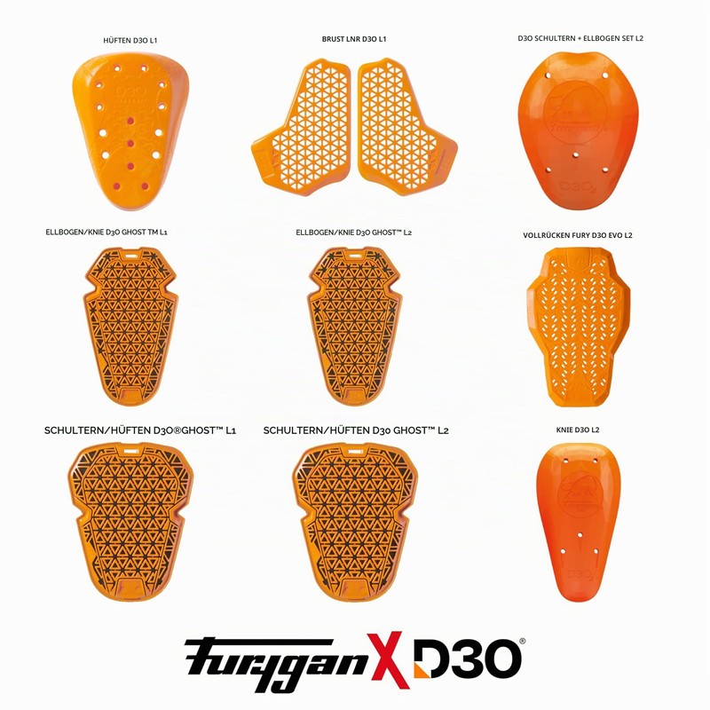 Furygan Shoulder or Hip Protection D3O Ghost L2 Unisex -