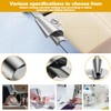 Dtoterul Pack of 4 Sewing Machine Accessories Rolled Hem Presser