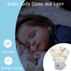 AKKAVNIA Night Light Marble Texture Plug-in LED Dusk-to-Dawn Sensor Soft