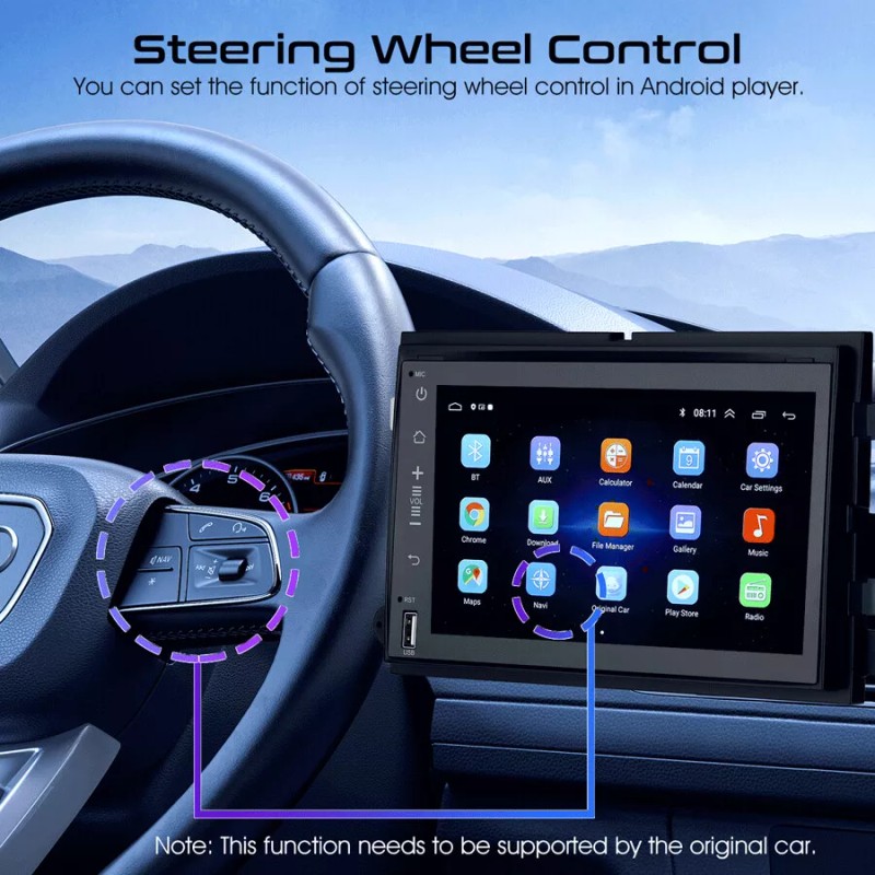 Unbranded For 2005-2009 Ford Mustang Apple Carplay Car Radio Android