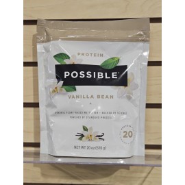 Possible Vanilla Bean Protein Powder 15 Servings - New, Sealed and 100% AUTH