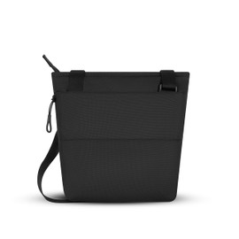 Sherpani Sadie, Nylon Crossbody Bag, Lightweight Shoulder Bag, Travel Cross Body Purse, Crossbody Bags for Women, RFID Protection, Removable Coin Purse, Travel Gift for Women (Raven)