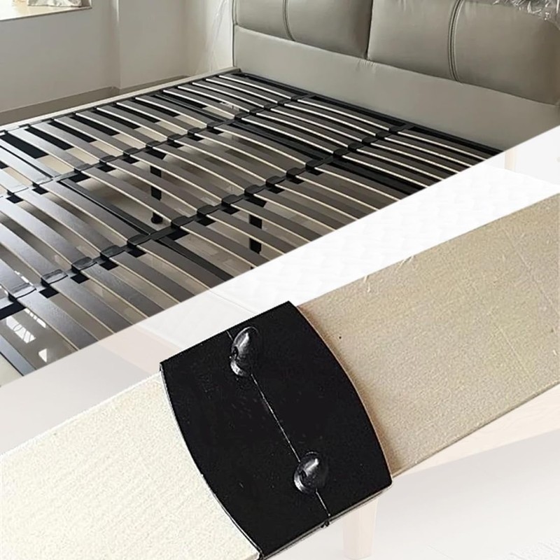 Pack of 20 Bed Slatted Frame Caps, 55 mm Brackets