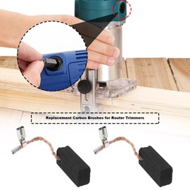 VGOL 4PCS Carbon Brushes Compatible with Dewalt DWP611 DWP611PK 450 450PK Motor Replacement Part A27343 19.5 * 9 * 6mm