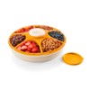 Tupperware Large Serving Center Divided Tray 13 Inches with Serving