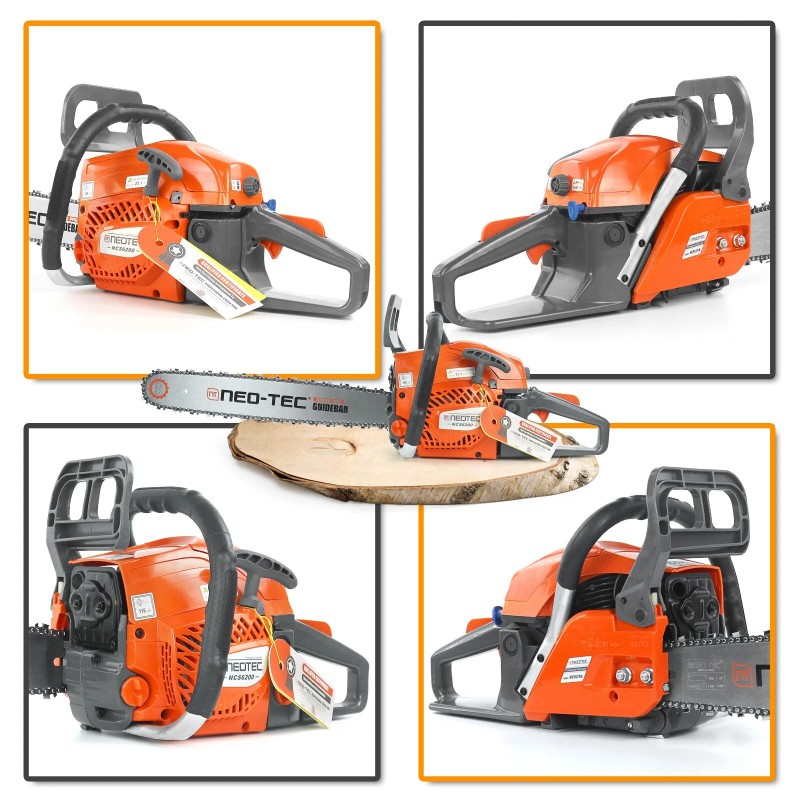 NEOTEC 62cc Gas Top Handle Chainsaw with 20'' Bar Chain
