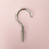 Hook screw type 10 large Nickel plating 7ea