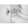 GTV - 4 x mini hinges with damping, pot diameter