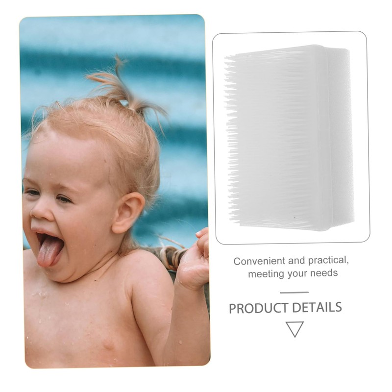 Outanaya Brush 2pcs Therapy Brush Set Scrub Bristles for Children's