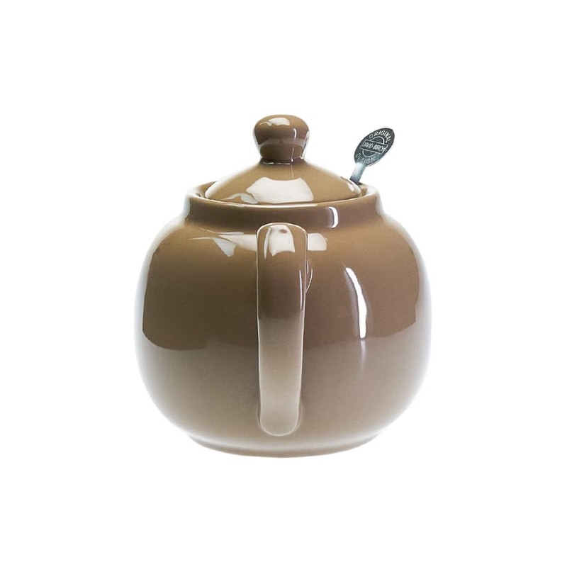 London Pottery Farmhouse Teapot Taupe 2 cup