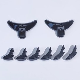 PERMANIA Lash Revise Pad, Removable Eyelash Fix Shields Reusable Lash Separator Palette Silicone Plate Lash Lift Tool (Black)