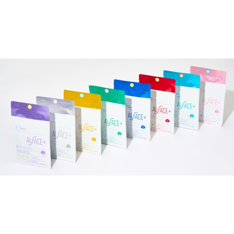 Alface Classic Face Mask, 8 Types / 8 Piece Pack,