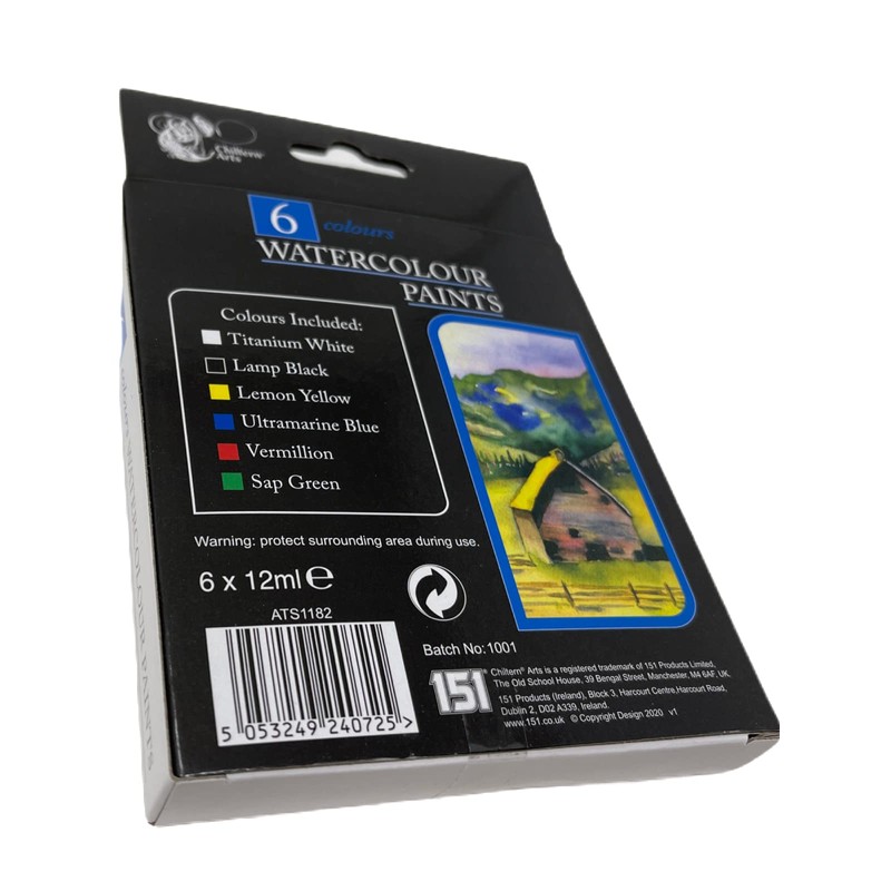 WATERCOLOUR 6 PAINTS