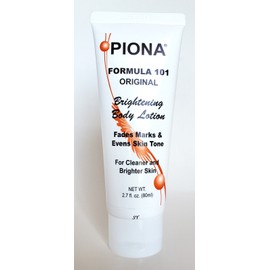 Piona Formula 101 Original Brightening Body Lot 2.7oz Fades Marks & Evens Tone