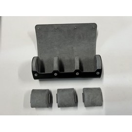 Lux Reve Travel Watch Case – Stylish Leather Watch Organizer with Easy to Move Pillows, Soft Lining. Holds 3 Watches, with Bonus Watch Pouch, Compact for Travel and Home, Ideal for Collectors, Black.