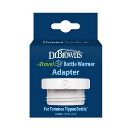 Dr. Brown's Travel Bottle Warmer Adapter for Tommee Tippee Baby Bottles, Portable, BPA Free