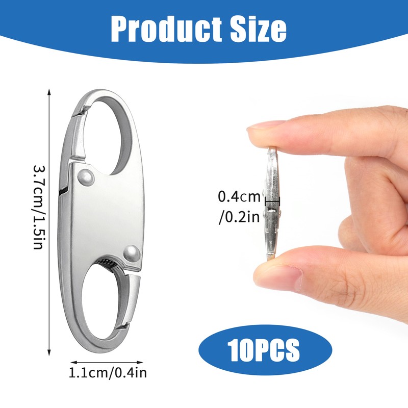 Heveer Zip Fasteners Double Opening Zipper Puller Anti-Theft Zipper for