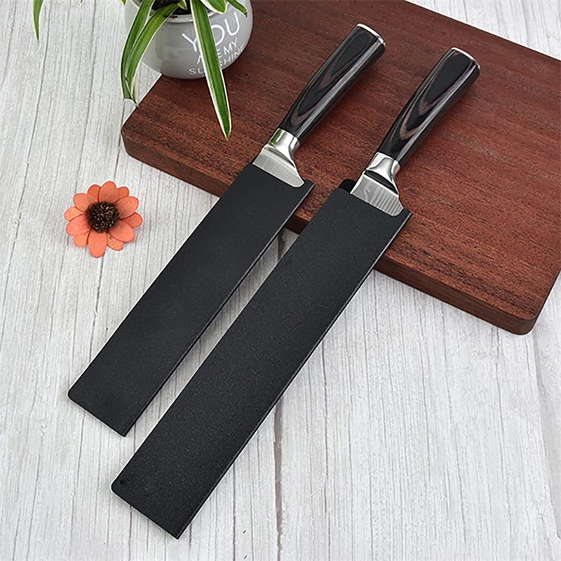 CHENGBAO 10 PCS sfunda cuchillo，Rebaño funda para cuchillos de chef，unda