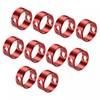 sourcing map Ring Rope Tensioner, Aluminum 4.5mm 3 Hole Tent