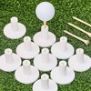 FYHJNC 0.8 Inch Plastic Golf Tee, 5 Pack Hollow Training