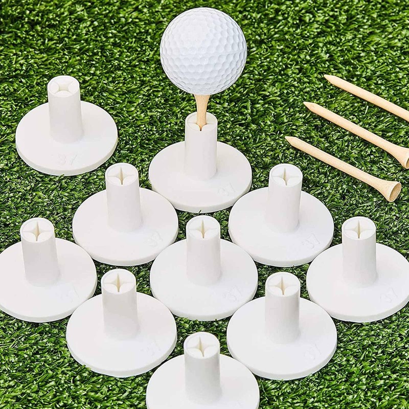 FYHJNC 0.8 Inch Plastic Golf Tee, 5 Pack Hollow Training