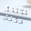 LOLIAS 24Pcs Cartilage Earrings for Women Men 20G Surgical Steel