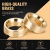 HobbyPark Brass Wheel Weights Set for 1/30 Axial SCX30 Crawler
