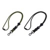 2 Pack Durable Round Cord Adjustable Lanyard with Safety Breakaway