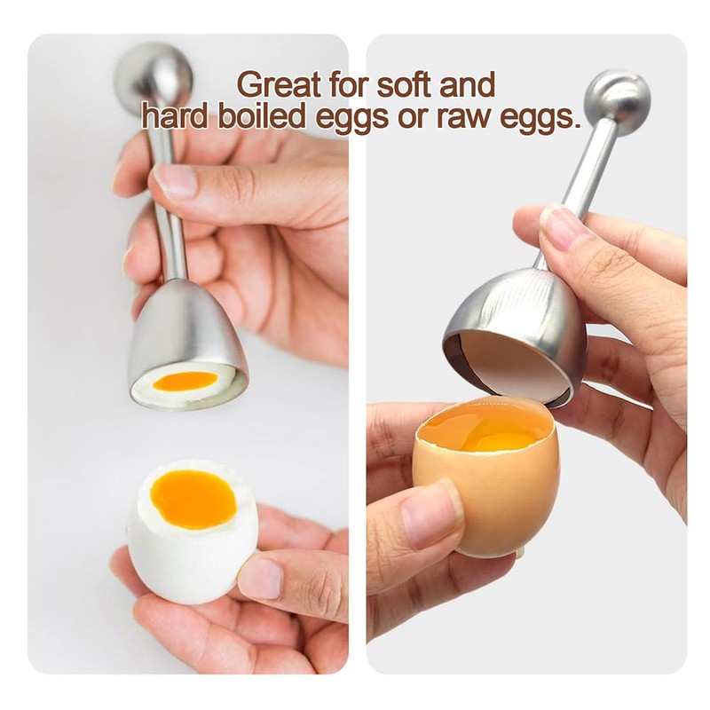Yeenano Egg Opener, Stainless Steel Egg Cutter, Egg Cutter, Egg