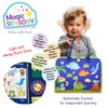 Magic Sensory Busy Book for 3+ Year Old Toddler -