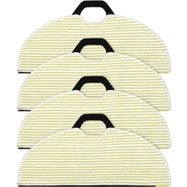 Replacement Washable Reusable Mopping Mop Pads for Shark AI Ultra 2 in1 AV2610WA AV2610WACA RV2400WD RV2410WD RV2600WA RV2600WD RV2610WA RV2610WACA RV2610WD RV2610WDCA RV2620WD Robot Vacuum (4 Pack)