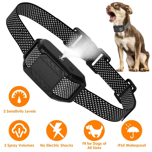 iMounTEK Citronella Spray Bark Collar Pet Dog Anti Barking Adjustable
