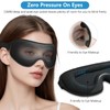 Amandir 100% Blackout Sleep Masks for Women Men - Zero