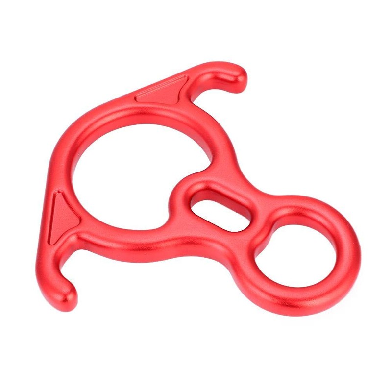 Eight Ring 50KN Rescue Eight Ring with Ears, Lightweight Aviation